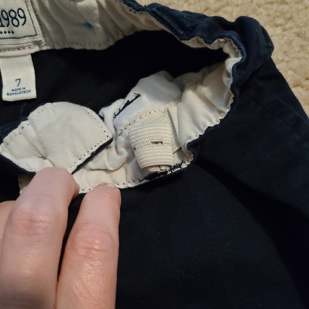 CHILDREN'S Place Boy's Navy Blue Pants, size 7 - Picture 3 of 8